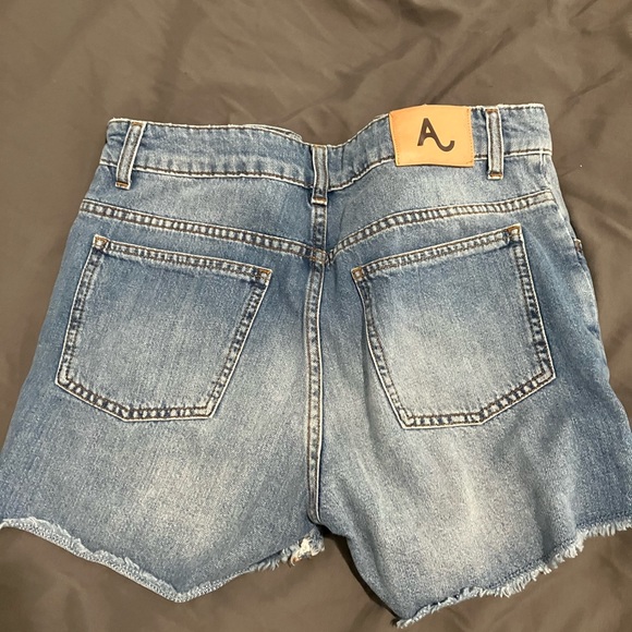 Alexa Chung Denim Short Size 27 - Picture 3 of 4